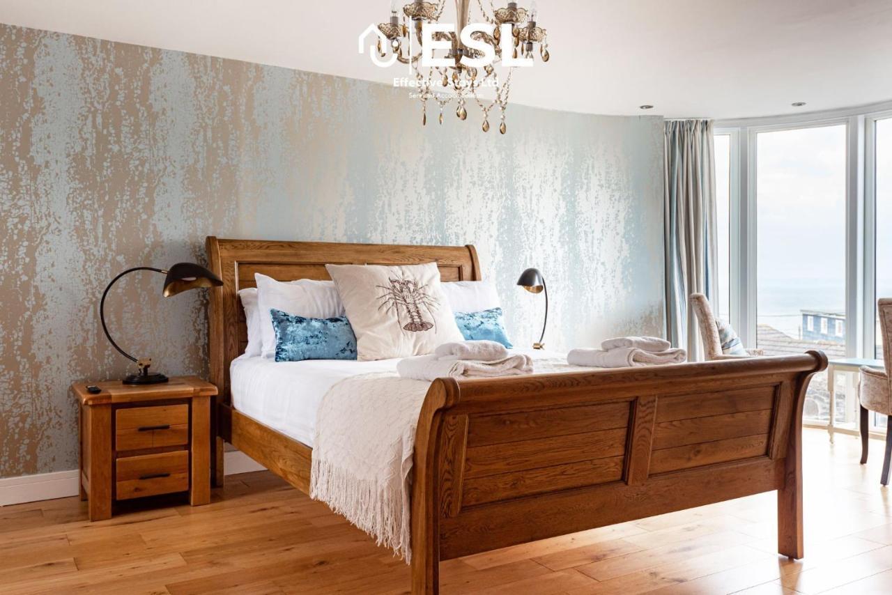 Beautiful En Suite 5 Bedroom Home With Sea Views New Quay  Kültér fotó